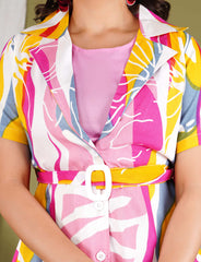 Multicolor co-ord set, printed co-ord set, wearline