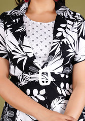 black co-ord set, floral co-ord set, wear line