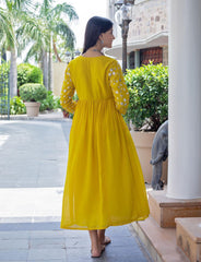 Amber Bliss Yellow Dress