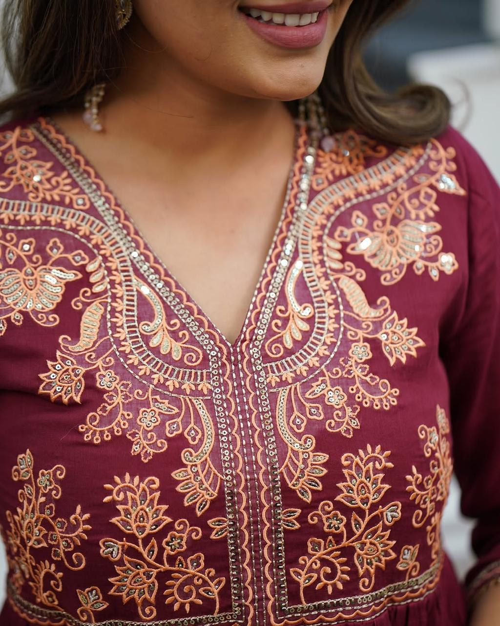 wearline, Anarkali set