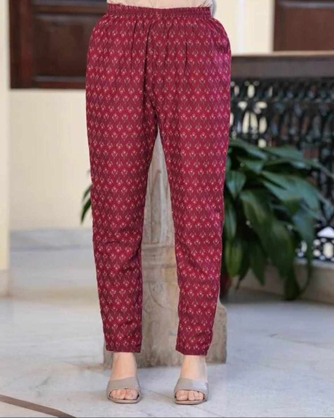 maroon dupatta set, cotton dupatta set , wearline