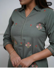 CLASSY & COMFORTABLE APPLE CUT CO-ORD SET