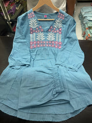 Women's Cotton Co-ord set Grey