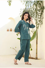 Blue Women Co-ord Set