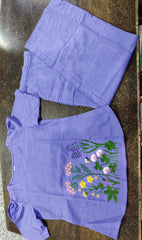 Lavender Digital Print Co-ord Set