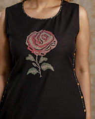 Black Color, Wearline, Kurta Set