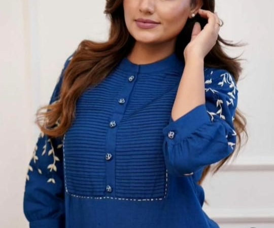 Navy Blue, wearline, kurta pant set