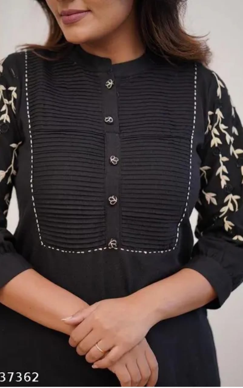 Black, kurta set wearline