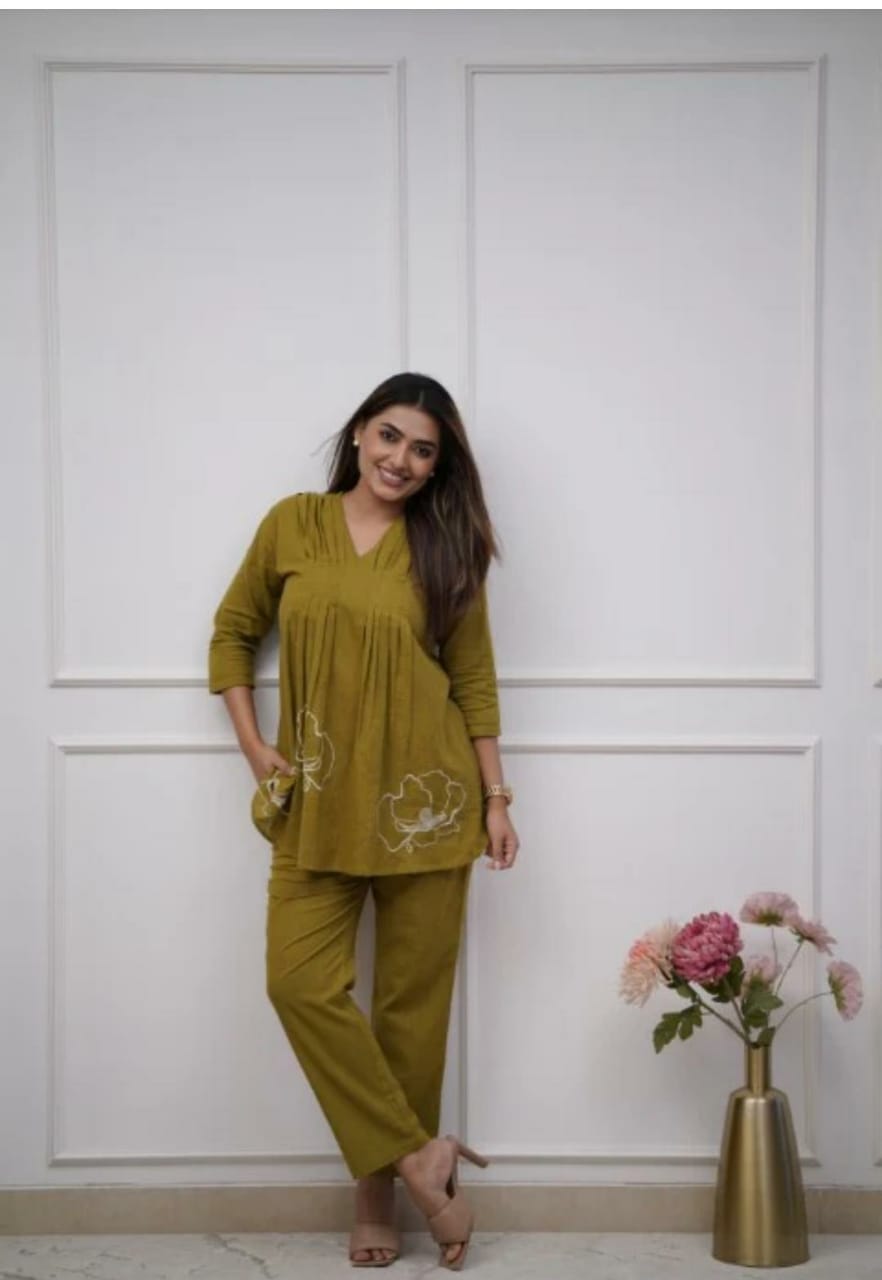 Green wearline co-ord set