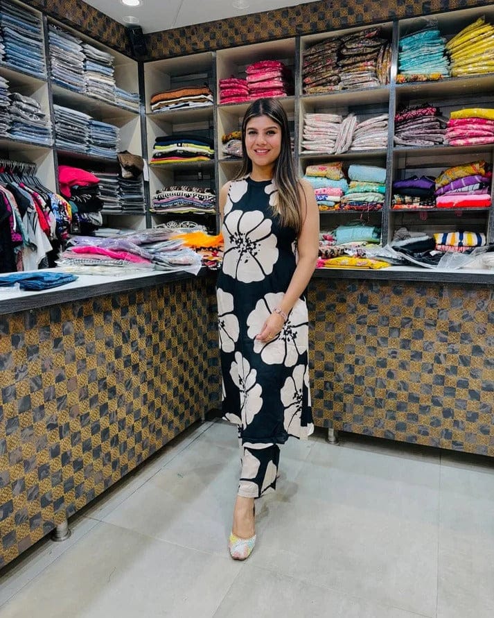 Co-ord Set Wearine Black and White