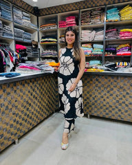 Co-ord Set Wearine Black and White