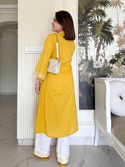 Yellow Wearline Cotton Co-ord Set