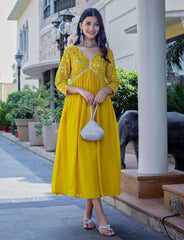 Amber Bliss Yellow Dress