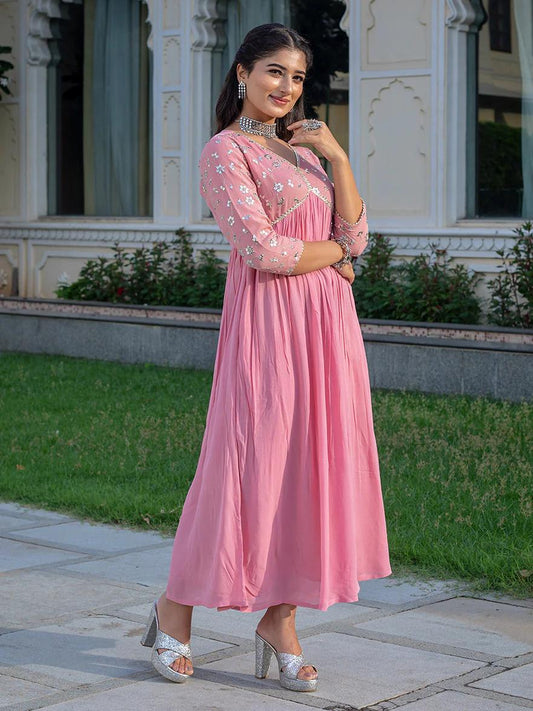 Amber Bliss Pink Dress
