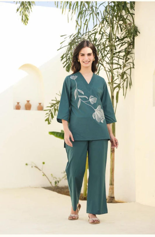 Blue Women Co-ord Set