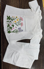 White Digital Print Co-ord Set