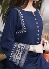 Kurta Palazo Set, Blue color, wearline