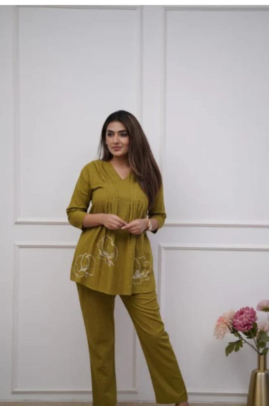 Green wearline co-ord set 
