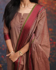 Beautiful Kanchi Cotton Kasturi Suit Set